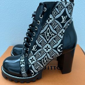 New Louis Vuitton Ankle Boots Heels